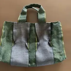 新品チャック付き畳のヘリハンドバッグ