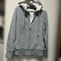 ユニクロ　ボアパーカー　レディース　Lサイズ