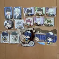 A3！冬組セット 13点 ナンジャ 缶バッジ 缶バ ブロマイド アクリルバッジ