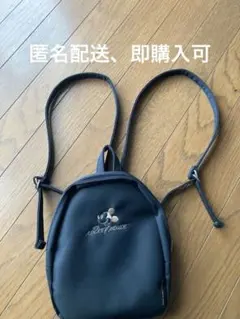 ミッキーマウス 黒 ナイロン リュック