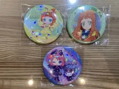 アイカツスターズ 早乙女あこ 桜庭ローラ 缶バッジ