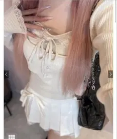 GRL グレイル　レースカーディガンxキャミソールアンサンブル ru1470