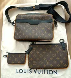 美品完品】LOUIS VUITTON×NIGOトリオメッセンジャーM45965 - メルカリ
