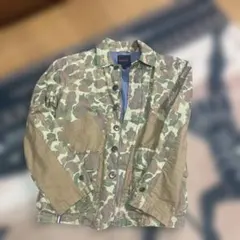 カモフラージュ コットン ミリタリージャケット