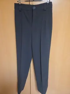 ZARA ダークグレー スラックス USA S