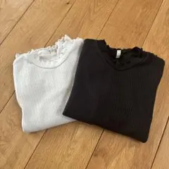 GU長袖カットソー 130cm 2枚セット