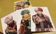 僕のヒーローアカデミア 最終42巻特典イラストカード全3種コンプセット