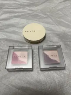 【ほぼ未使用】to/one アイシャドウ＆フェイスカラー ＜3点セット＞のサムネイル