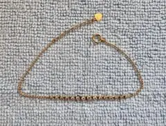 18金ダイヤモンド(15粒)ブレスレット 約20cm