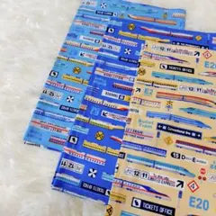 【気まぐれセール】　ランチマット　30×40　新幹線　3枚セット