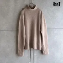 Haat ハート ISSEY MIYAKE ハイネック ウールニット X201のサムネイル