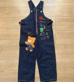 ミキハウス　デニムオーバーオール