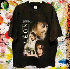 LEON Tシャツ メンズ ジャン•レノ 写実的 懐かし映画 マチルダ アメリカのサムネイル