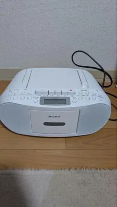 SONYソニー ラジカセ カセットレコーダー CFM-150昭和レトロ整備動作品