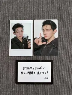 &TEAM JO ジョウ セット トレカ チェキ