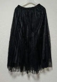 新品タグ付 B.C STOCK シンプリシテェ キカシシュウチュールプリーツSK