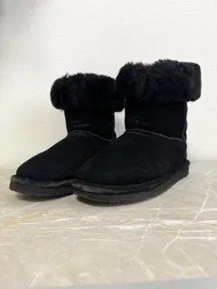 【BEARPAW】ブラックファー ムートンブーツ