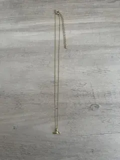 ゴールドペンダントネックレス 調整可能