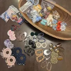 ハンドメイド アクセサリー パーツ セット　まとめ売り