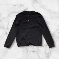 無印良品　ニットカーディガン カシミヤ100% 黒