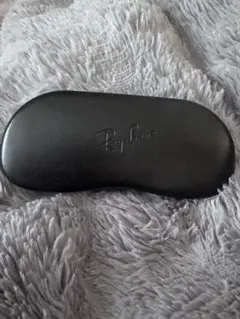 Ray-Ban メガネケース 黒 クリーニングクロス付き　レイバン