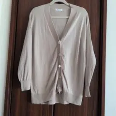 グローバルワーク　ベージュカーディガン