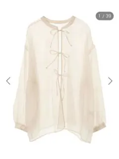 レディース 服 earth music&ecology シアーシャツ