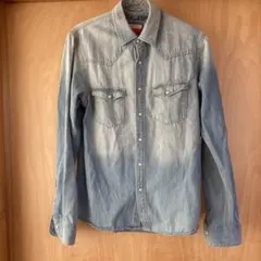 ナノユニバース ウエスタンデニムシャツ Mサイズ #アメカジ　キムタク