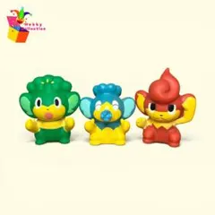 ポケモンキッズ（ヤナップ、ヒヤップ（キメわざ）、バオップ）指人形 フィギュア