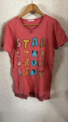 【廃盤品】rough 半袖Tシャツ アニマルモチーフ