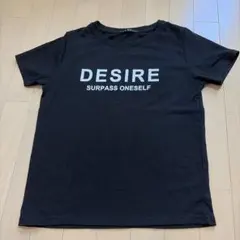 INGNI Mサイズ レディース ロゴプリント Tシャツ ブラック 黒 半袖