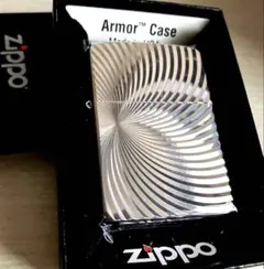 希少品 ZIPPO アーマー ジッポーライター シルバー 深彫り 立体的 彫刻 