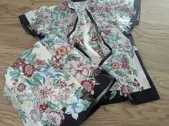 グレースコンチネンタル　ヴィンテージフラワー　トップス&スカート　セットアップ