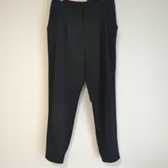 UNIQLO ユニクロ ドレープジョガーパンツ ブラック 177358 黒