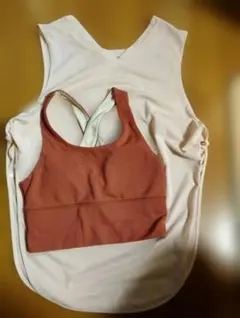 【新品タグ付き未開封】スカーラ　エンボスリーフブラトップ NEW ARRIVALS - SUKALA（スカーラ）