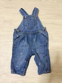 GAP デニム　オーバーオール 3-6ヶ月