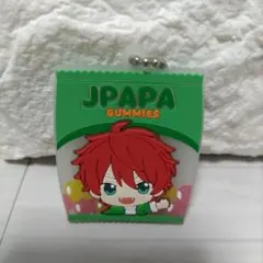 【カラフルピーチ】じゃぱぱラバーキーフォルダー