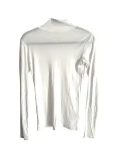 LOWRYS FARM 長袖カットソー Fサイズ　ホワイト タートルネック