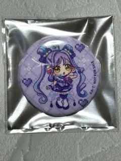 キミとアイドルプリキュア ドットアート 特典 缶バッジ キュアキュンキュン