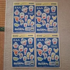 ドラえもん ステッカー 4枚セット