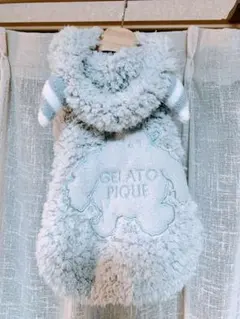 ジェラートピケCAT＆DOG 【PIQUE MONSTER】ケープ Lサイズ