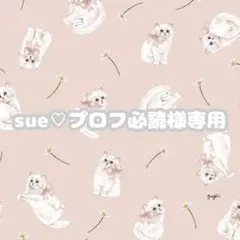 sue♡プロフ必読様専用ページ