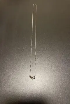 K18WG ホワイトゴールドネックレス