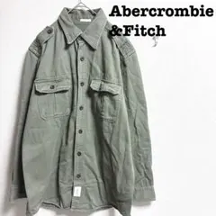 Abercrombie&Fitchアバクロ　ミリタリージャケット　エポレット