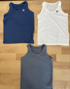 西松屋(DRYWRAP）3枚組ランニング肌着 サイズ100㎝