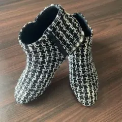 ♡ESPERANZA ツイード ジッパーブーツ♡