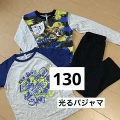 新品 130 スプラトゥーン3 半袖長袖 パジャマ 男の子 小学生 キャラクター