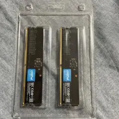 crucial DDR5-4800 メモリー 16GBx2枚組