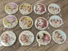 イオン アイカツ！チーズソフトクッキー 缶バッジ12個