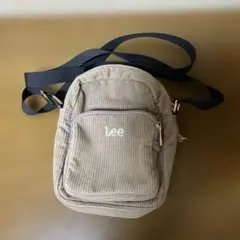 Lee コーデュロイ ショルダーバッグ ベージュ　新品のサムネイル